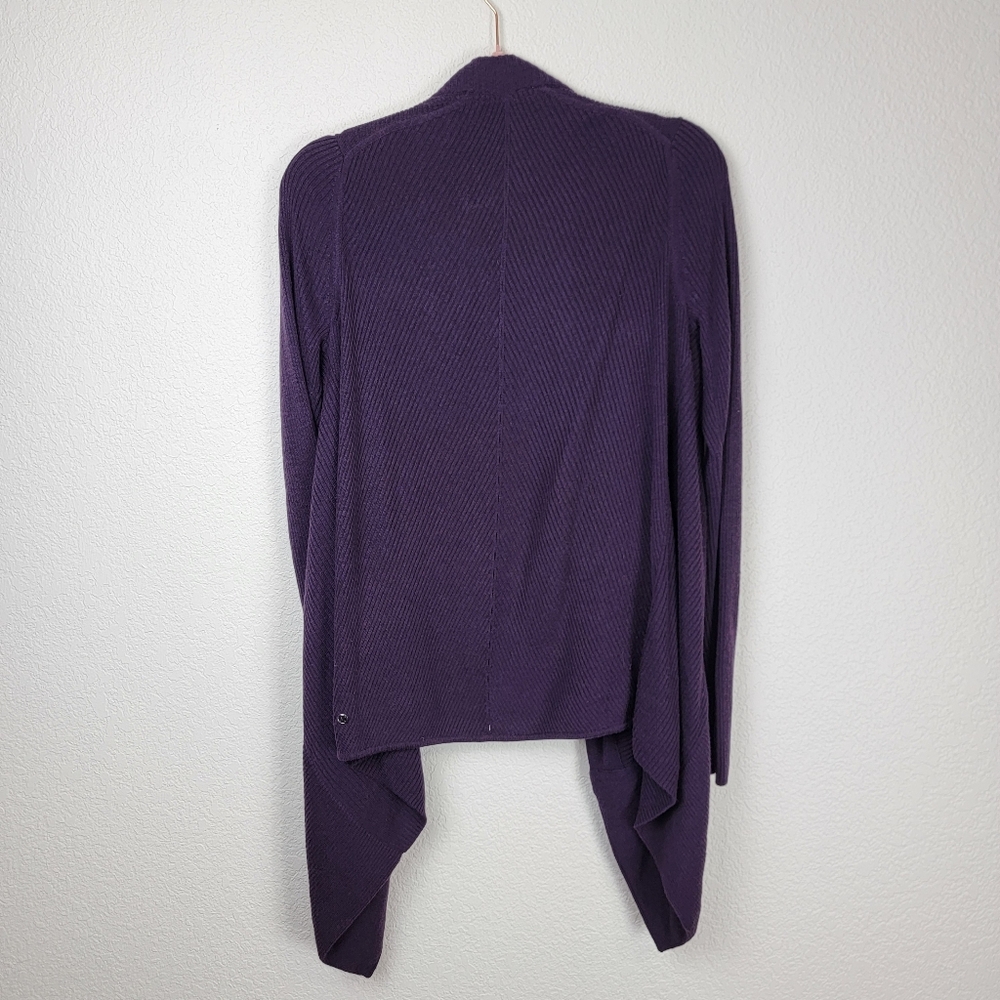 Lululemon Wrap Sweater Cardigan Purple Medium - Picture 3 of 6